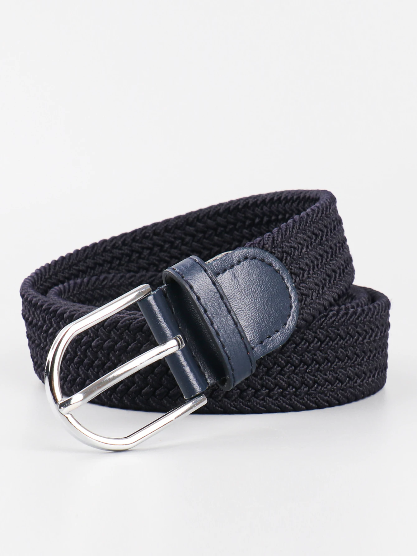 Stretch Canvas Leather Belts for Men Female Casual Knitted Woven Military Tactical Strap Male Elastic Belt for Pants Jeans