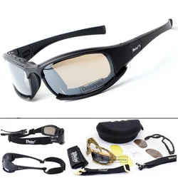 Polarized Tactical Glasses Military  Sunglasses for Men Tactical Shooting Goggles Outdoor Sport Hiking Eyewear UV400