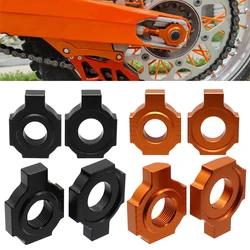 Rear Chain Adjuster Axle Block For KTM SX SX-F XC XC-F EXC EXC-F XC-W XCF-W 85 125 150 300 350 450 530 SX85 EXC250 EXC300
