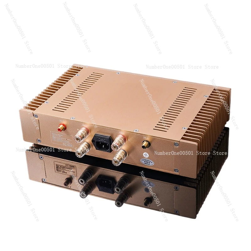 Hood 1969 Gold Sealed Small Class A HIFI Post-stage Power Amplifier, Pure Class A Audiophile Grade, Ball Machine Sound Quality