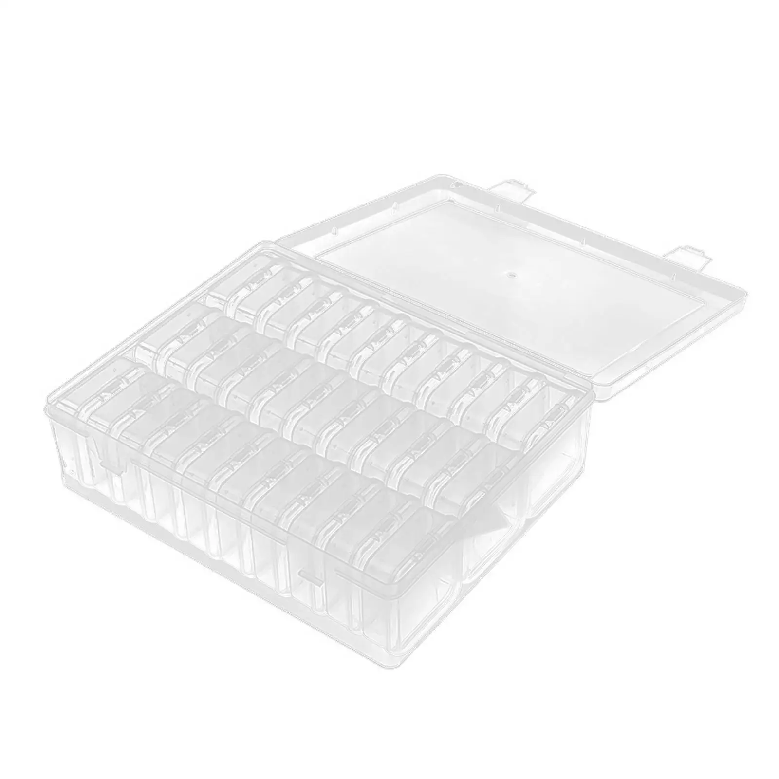 Bead Organizer Box Empty Bead Storage Container for Beads Rings Nail Art