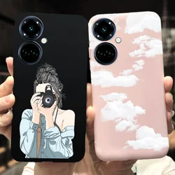 Case For Tecno Camon 19 / Camon19 Neo Cover Silicone Protective TPU Soft Cases for Tecno Camon 19 Pro 4G 5G Fashion Girl Etui