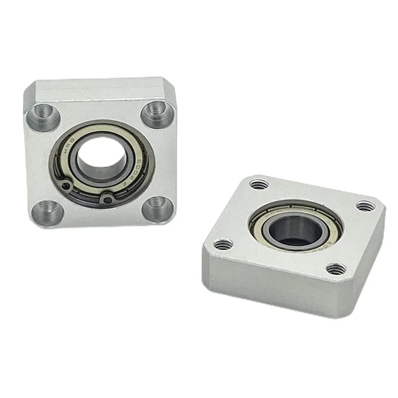 1pcs Flange Square Housing Single With Seat Assembly Direct Mount Unbuckled Ring In Stock Bearings