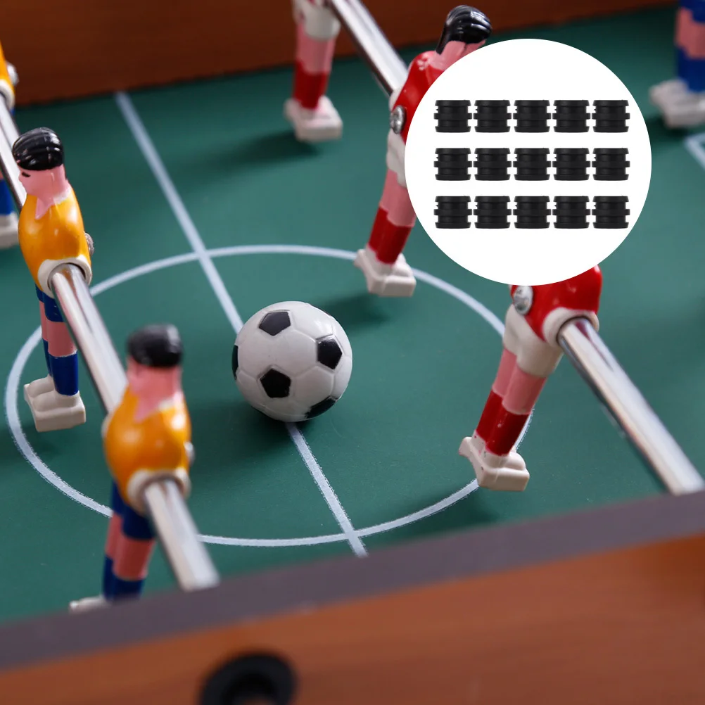 Aste per cuscinetti da calcio balilla da 15 pezzi Accessorio pratico per attrezzi Texture eccellente Boccola per biliardino da tavolo di lunga durata