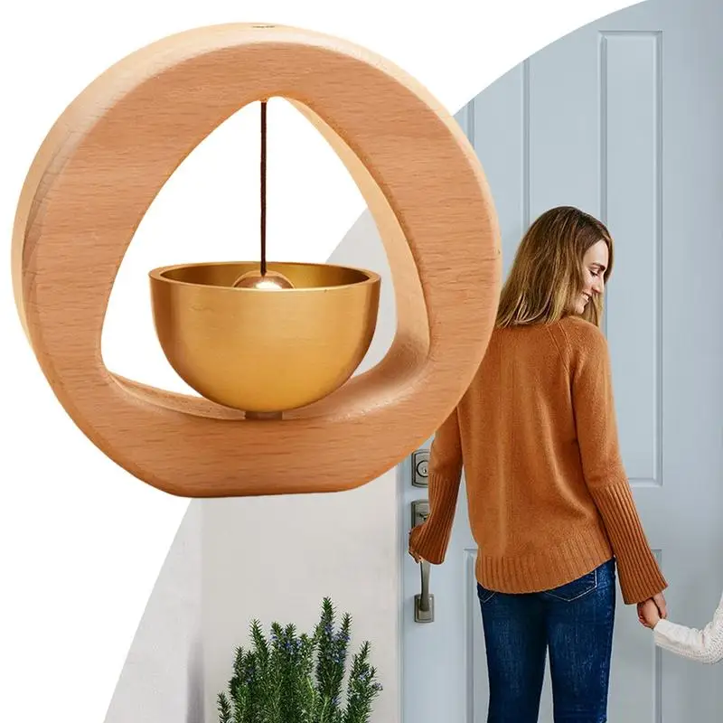 Bell For Door Opening Door Open Chime Magnetic Doorbell Entry Alert Chime Wind Chime Decorative Fridge Magnets Doorbell Chime
