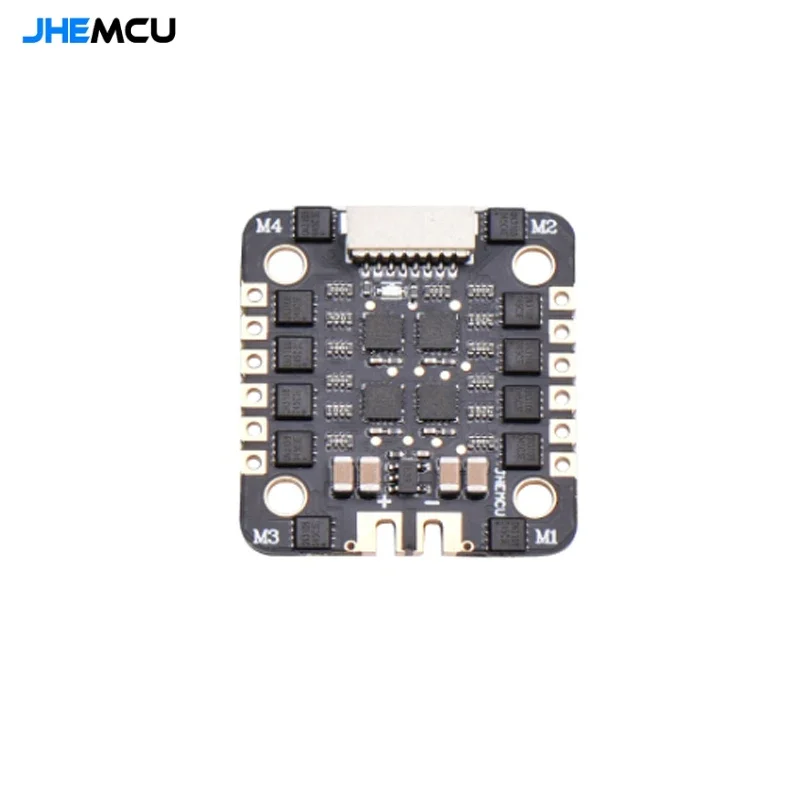 JHEMCU EM40A 4-in-1 ESC - 40A DSHOT600 BLHELI_S 2-6S 20x20mm FPV RC クアッドコプター アクセサリー
