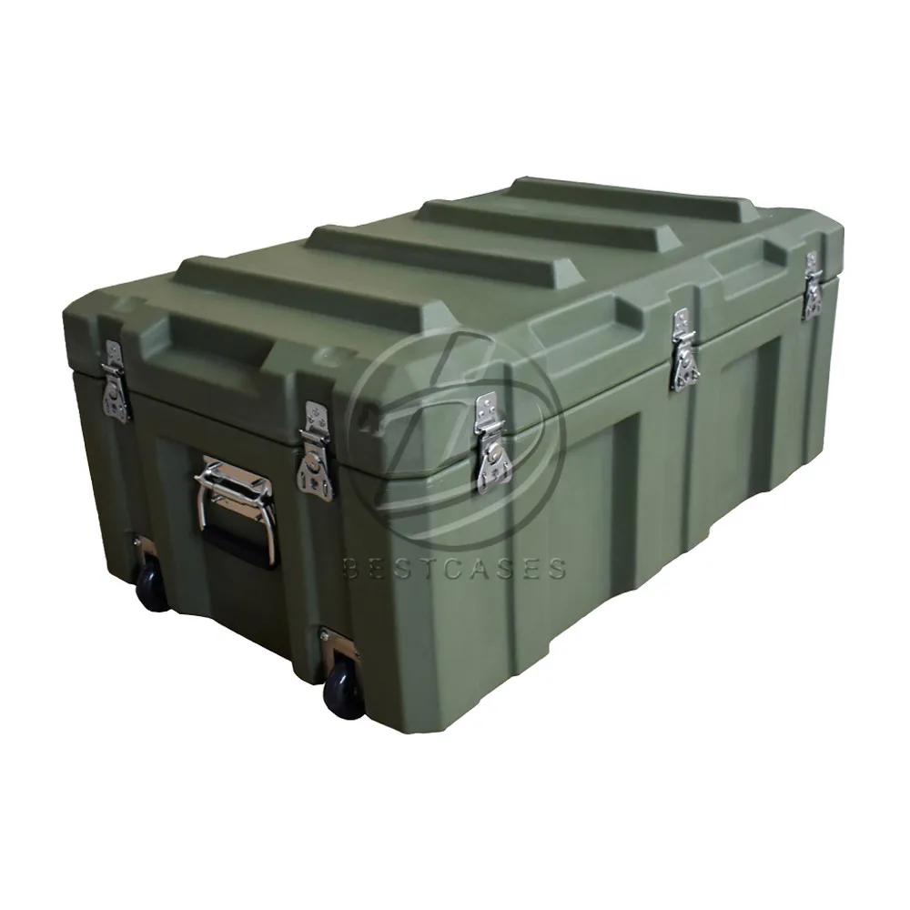 Crossover Overland Cargo Case Equipment Hard Case Rotomolded Plastic Tool Box of Foam