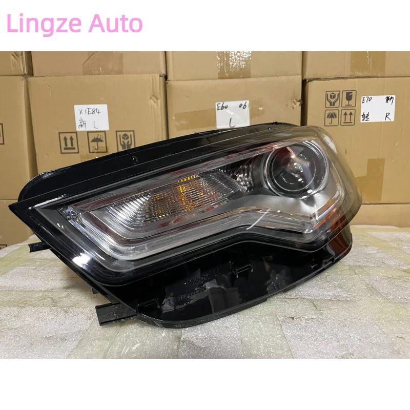 Fit For Audi A6 Headlight 2012-2014 Audi A6 C7 Xenon Headlamp Half Assembly European Version Used For Replacement Plug And Play