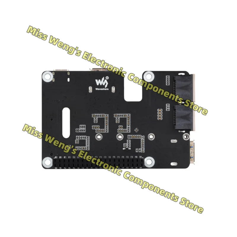 PCIe TO M.2 USB ETH HAT+ , Expansion board PCIe to USB3.0 Ethernet port M.2 interface NVMe solid-state drive expansion