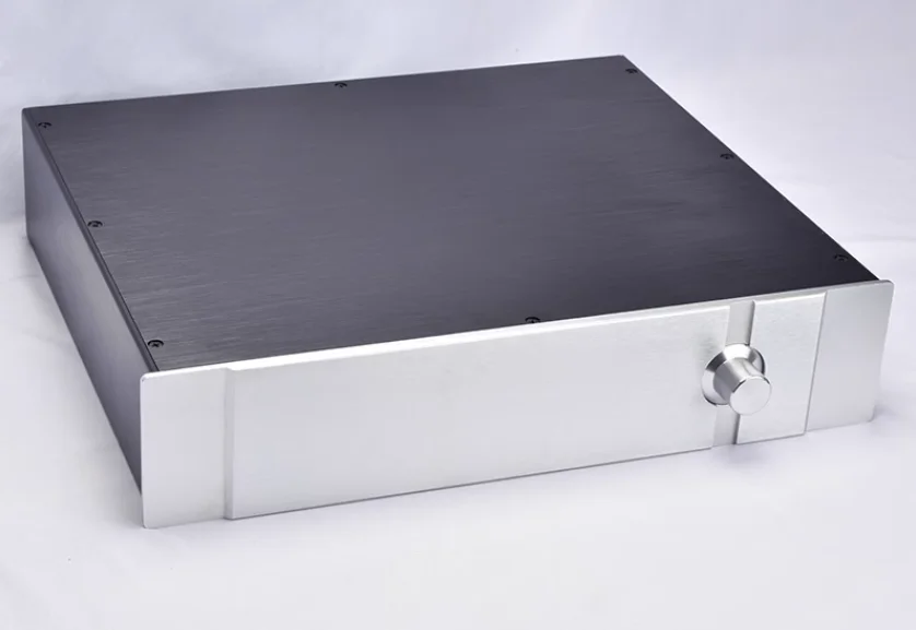 

PASS X1 All aluminum amplifier chassis / Preamplifier case / AMP Enclosure DIY box (430 *90*362mm)