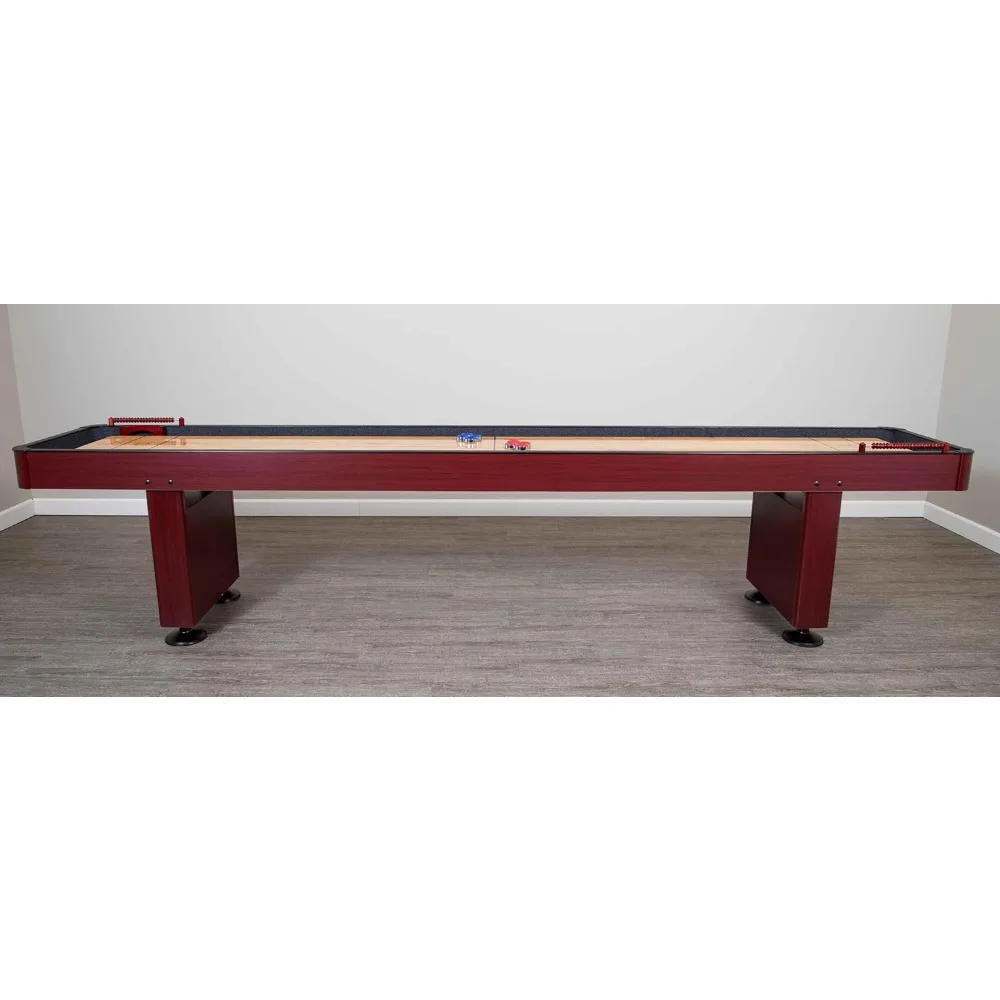 Challenger Shuffleboard, Dark Cherry, 9-Feet