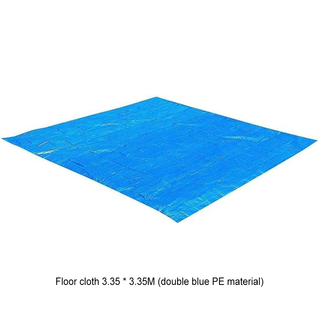 Waterproof Ground Cloth Swimming Pool Floor Protector Multi-functional And Sturdy Sturdy And Durable blue M