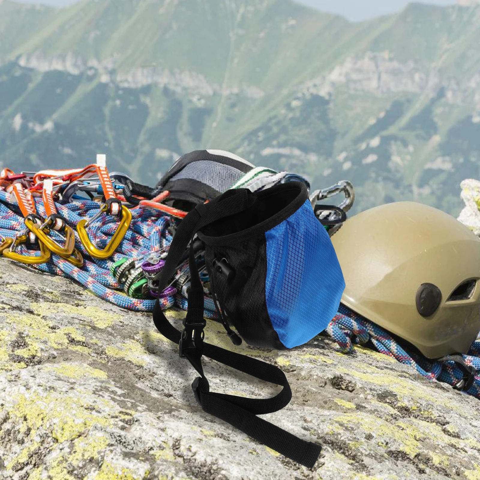 

Adjustable Chalk For Gymnastics Weightlifting Bouldering Storage Pouch Waist Reusable Outdoor Sports Gear Accessory Bucket