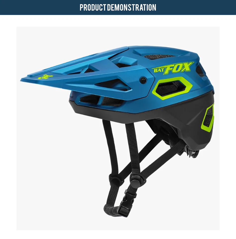 BATFOX Fahrradhelm für Herren und Damen Hochwertiger Integral-geformter Radsport-MTB-Fahrradhelm Straßen- und Mountainbike-Helme Casco Bicicleta – Detail 29
