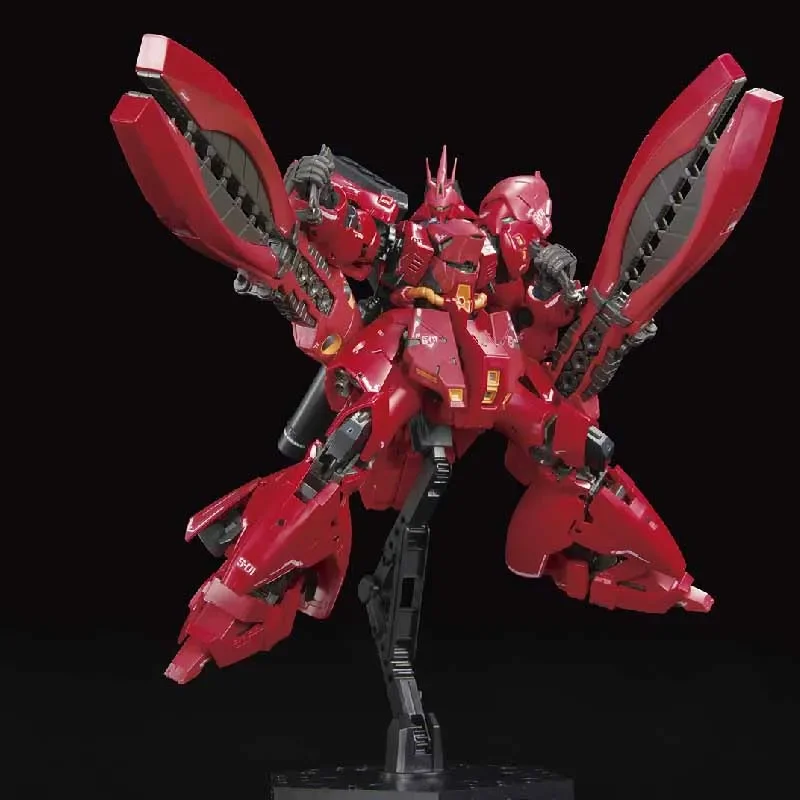 

In stock GUNDAM RG SAZABI MECHIANICAL CORE PLAIING Anime Action Figure Original Bandai Assembly Model Toys Collectible Model