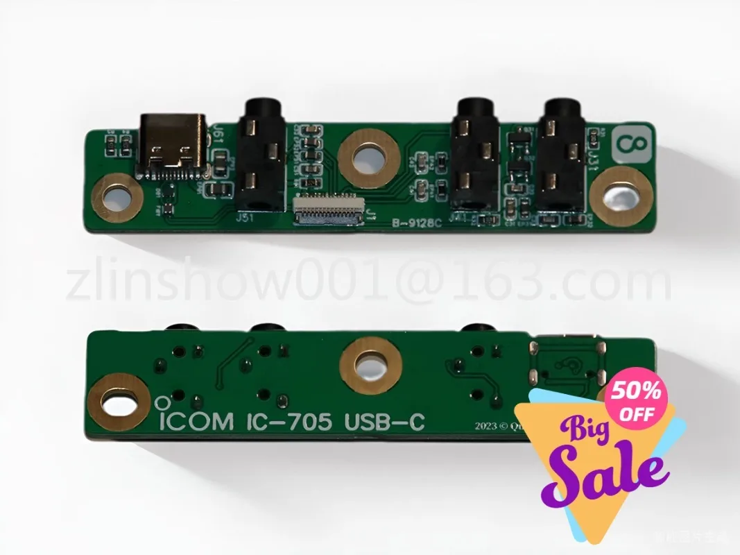 IC-705 Amateur Radio Transceiver Type-C USB-C Interface Upgrade Board