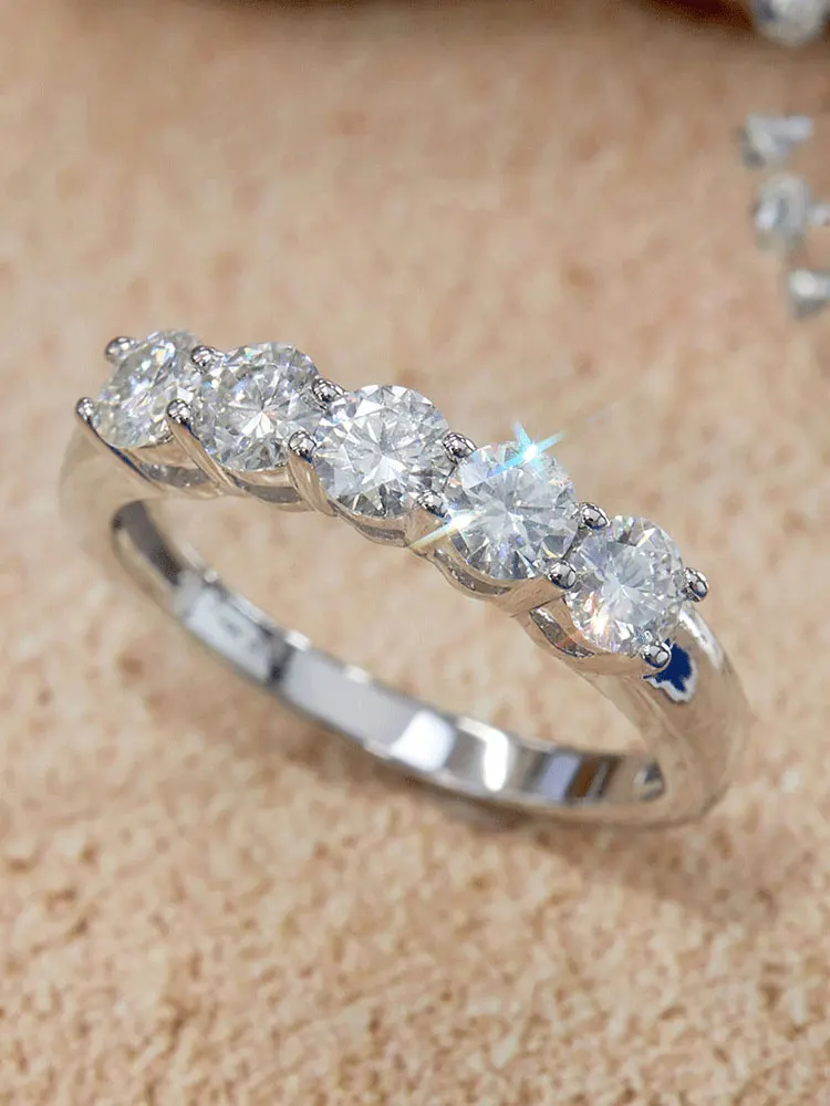 925 Sterling Silver Zircon Gorgeous Rings for Propose Promise Dating Luxury High Quality Fine Jewelry