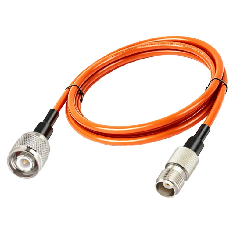 RG58 Coaxial Cable 50‑Ohm TNC Male toTNCFemale RF Coax Wire for Radio Antenna Scanner Signal Transmission Low Loss Coaxial Jumpe