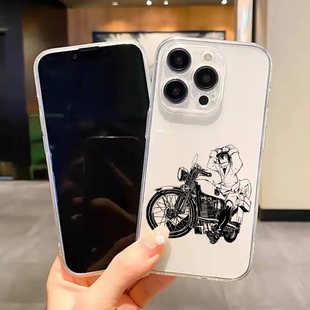 

Anime T-The Beautiful World Phone Case For iPhone 17 16 15 14 13 12 11 Mini Pro Max Plus Transparent Cover