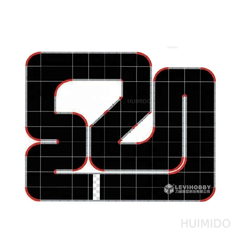 custom made EVI HOBBY Hot Sale Mini Z Track 5.76 * 4.8M EVA 3cm Track Indoor Racing Modular Suitable