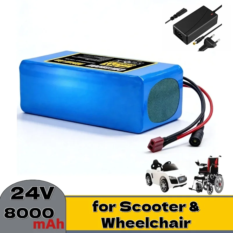 

Rechargeable 7S3P 24V 8000mAh Lithium Battery Pack – 100% New Spare for Scooter & Wheelchair High Performance