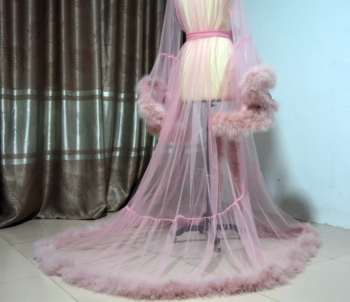 Ropa de dormir de baño, cinturón lujoso, fiesta de boda de ilusión, fiesta de boda, bata de cama tamaño