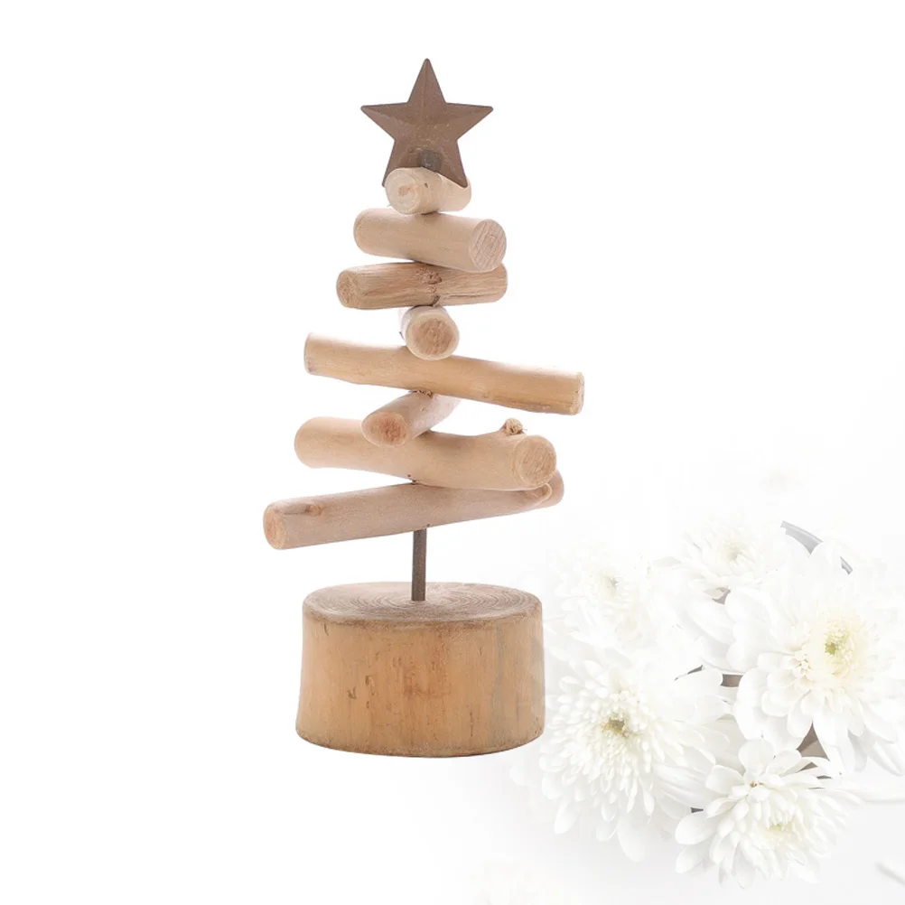 

Home Decor Christmas Items Wooden Tree Ornament Ornamentation Ornaments Holiday