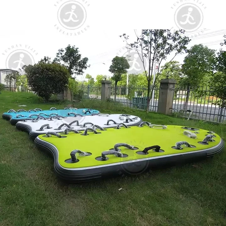 Herrwell Professional Marine Rescue Equipment Portable Inflatable Surf Jet Ski Rescue Sled Board With Teak For Lifeguard - Image 3