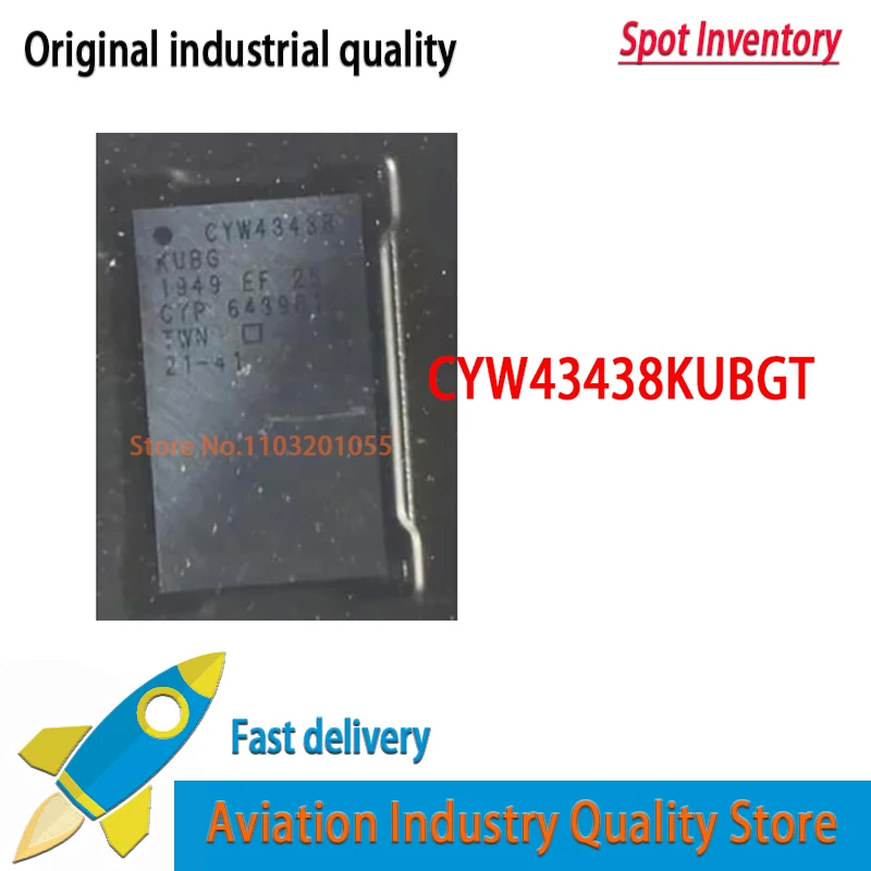 

1~5PCS/LOT New original in stock CYW43438KUBGT CYW43438 WLCSP-63