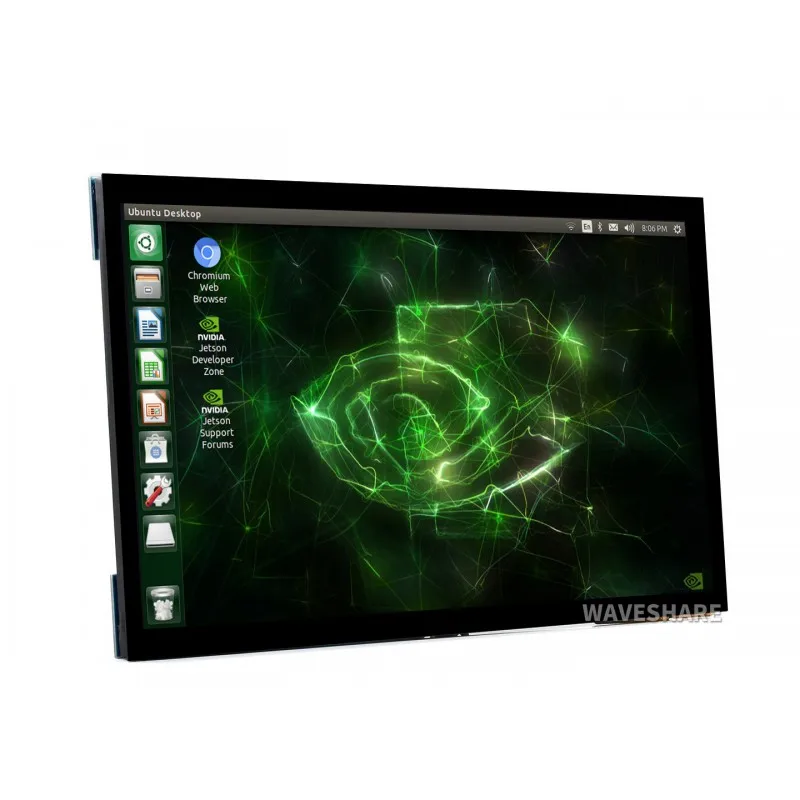 Pantalla táctil capacitiva LCD (E) de 10,1 pulgadas, 1024x600, HDMI, IPS, pantalla de Unión óptica, compatible con Raspberry Pi, Jetson Nano, PC