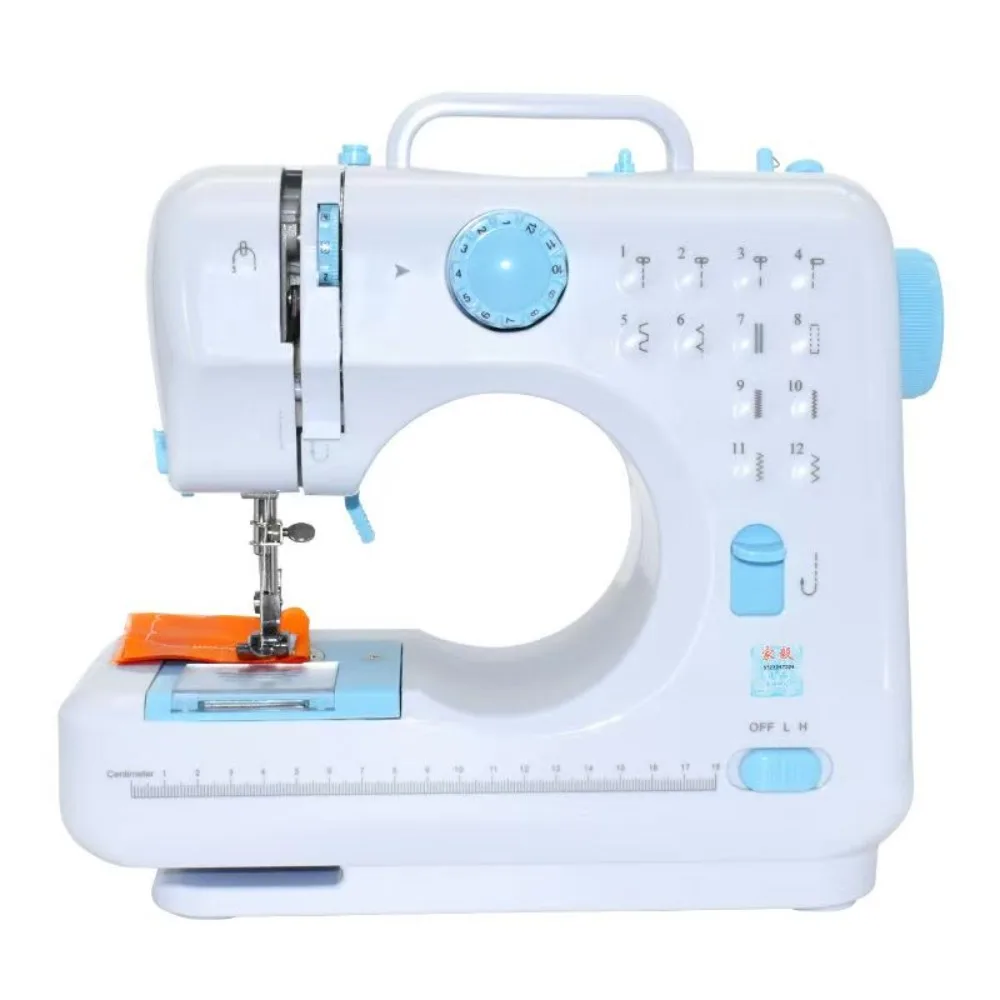 ماكينة خياطة منزلية مدمجة متعددة الوظائف: ماكينة خياطة كهربائية صغيرة محمولة مع ميزة أفرلوك #2