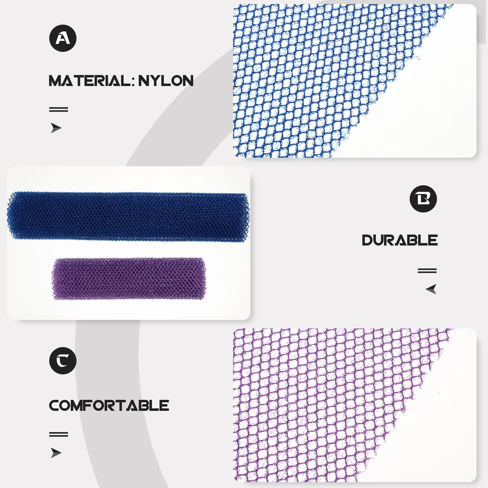 

3Pcs Back Scrubber Straps Premium Bath Wash Towel Long Strap Design for Easy Back Scrubbing and Pore Cleaning Bath Towel