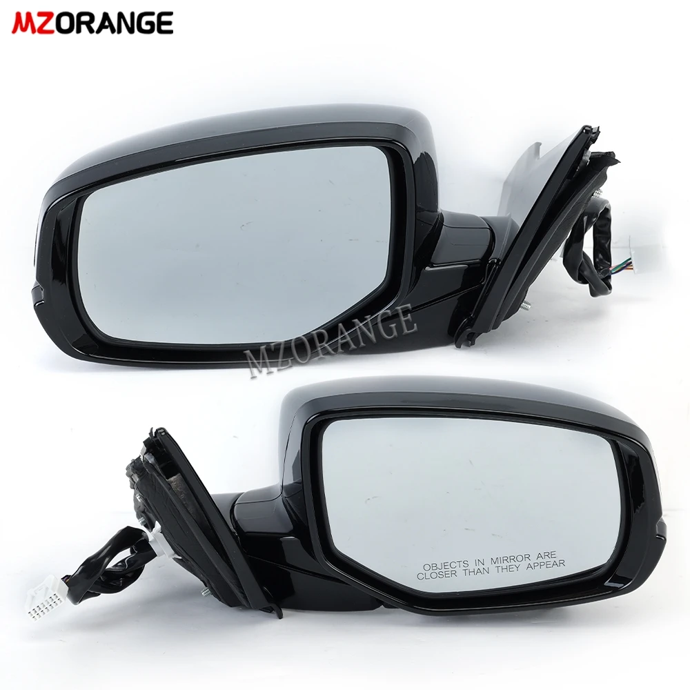 Side Mirror Heated For Honda Accord Sedan 2013-2015 Rearview Turn Signal Lights Mirror Cover Cap Case Right W/Camera accessories