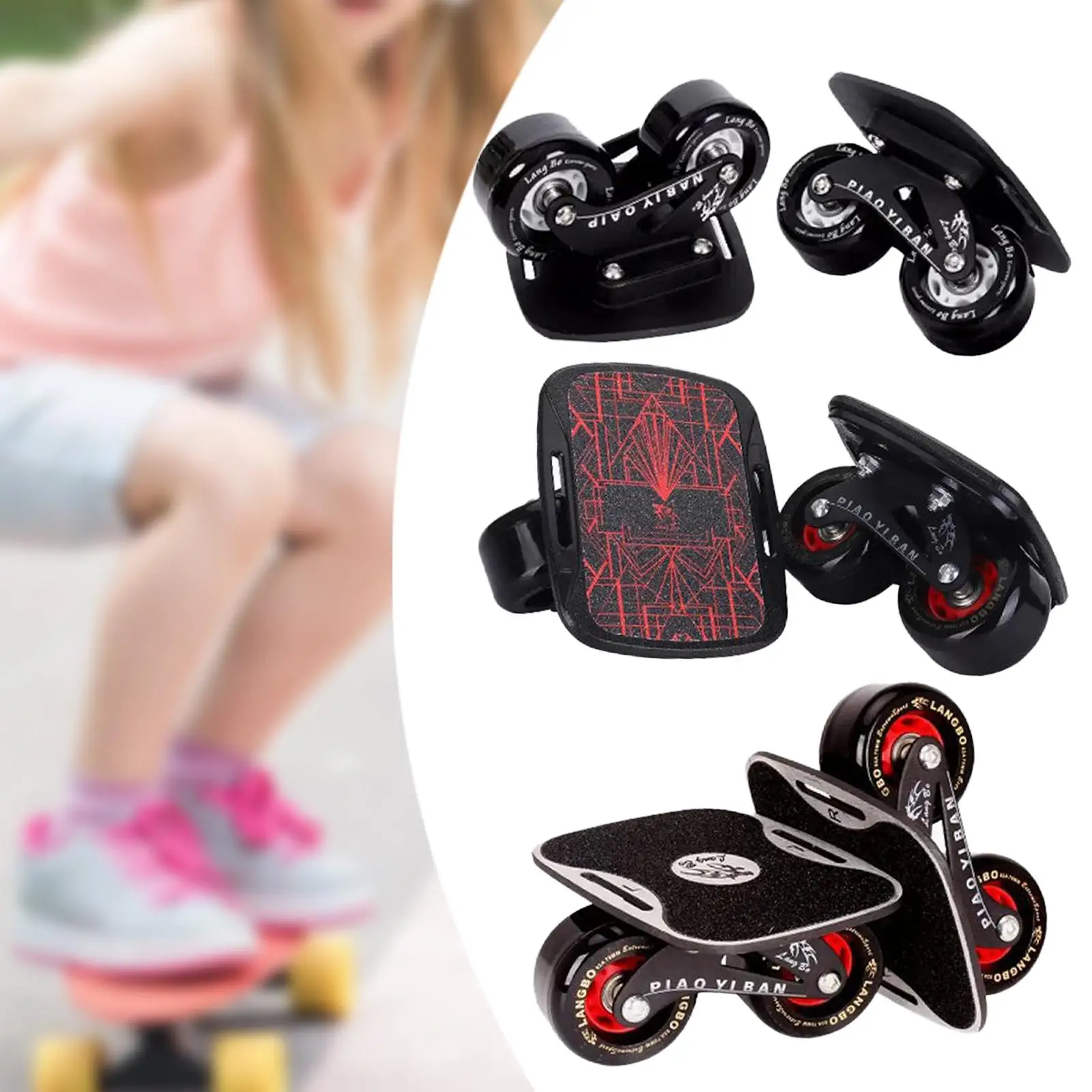 Portable Roller Sturdy Lightweight Road Skates Plate for Teenager