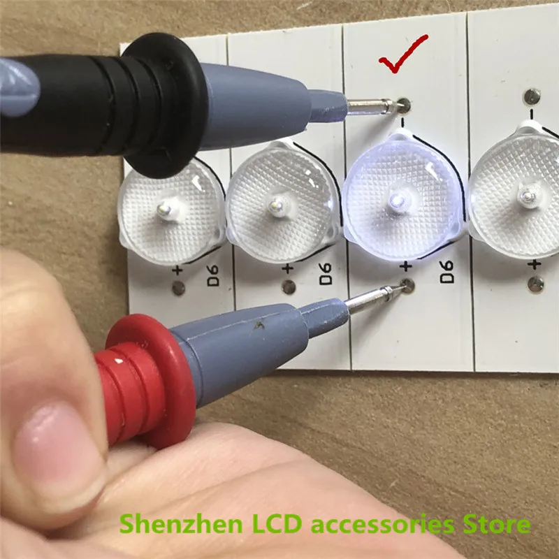 50 Pezzi/lottp 15 17 19 22 24 pollici 27 pollici modificato Kit LED TV LCD 3V 6V monitor retroilluminazione a LED riparazione utilizzando perline lampada 100% NUOVO