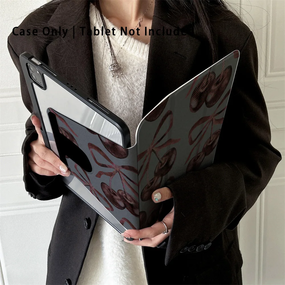 

360 ° Вращающийся складной чехол для легкой защиты вашей подушечки: совместим с iPad Air 6, Air 5,4,10,2024, air m3/a16 2025