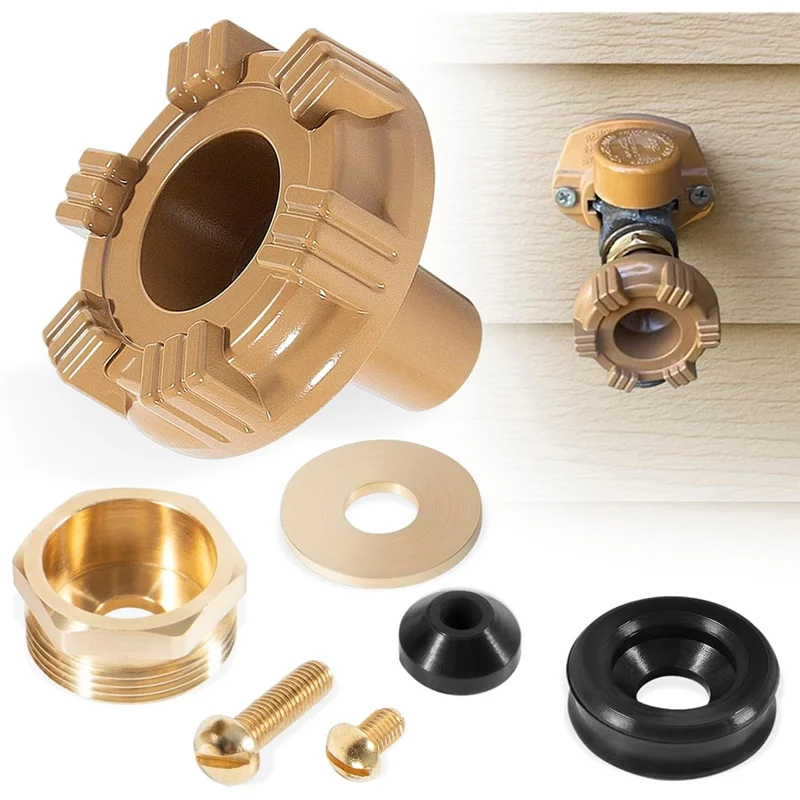 طقم تصليح الصنبور ABLK RK-14MH لصنبور وودفورد الخارجي موديل 14 و 18 يناسب مريلة خرطوم، حنفية، صنبور حائط