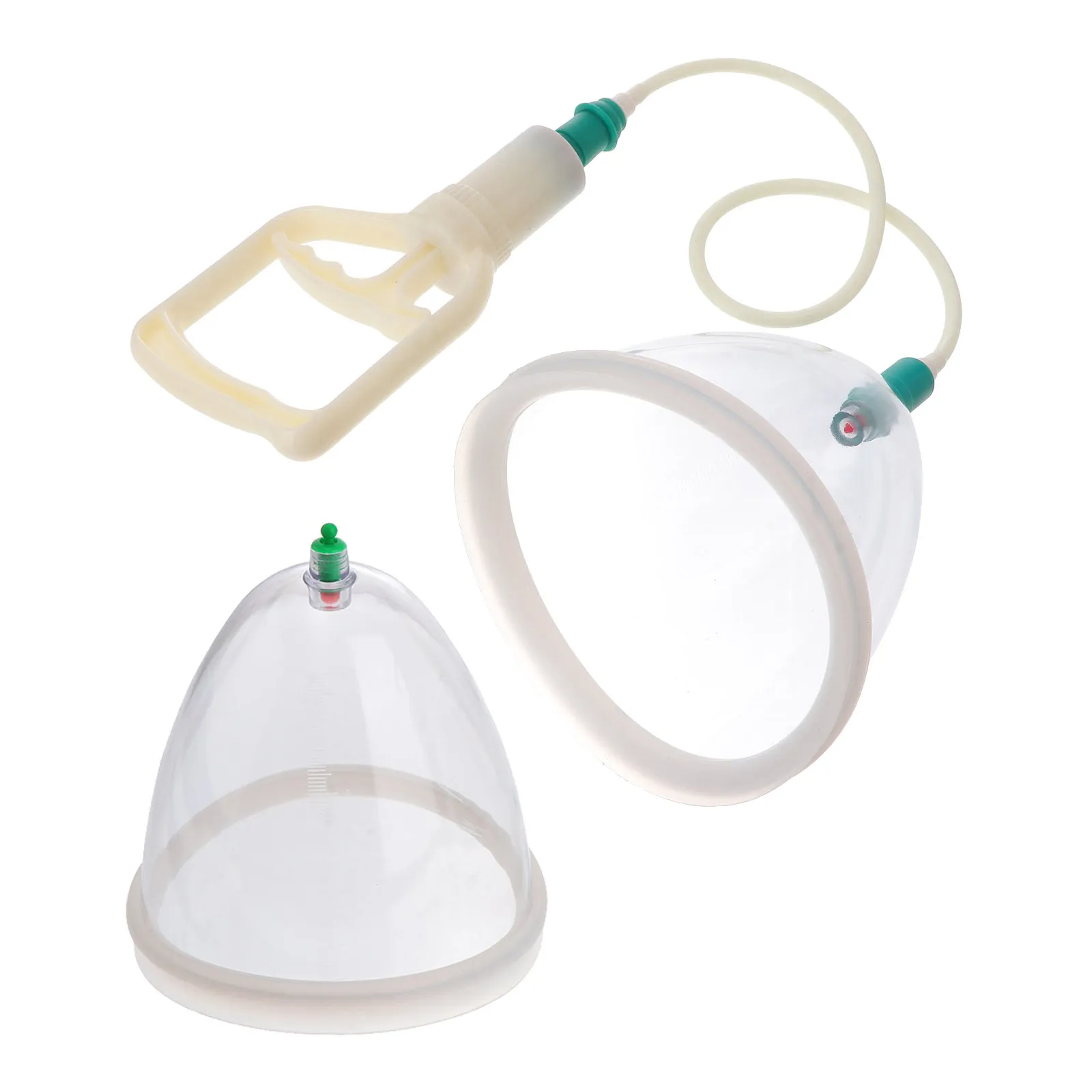 1Set Cupping Device Negative Pressure Vacuum Body Massage Tool Back Shoulder Neck Pain Relief Fascia Trigger Point Therapy