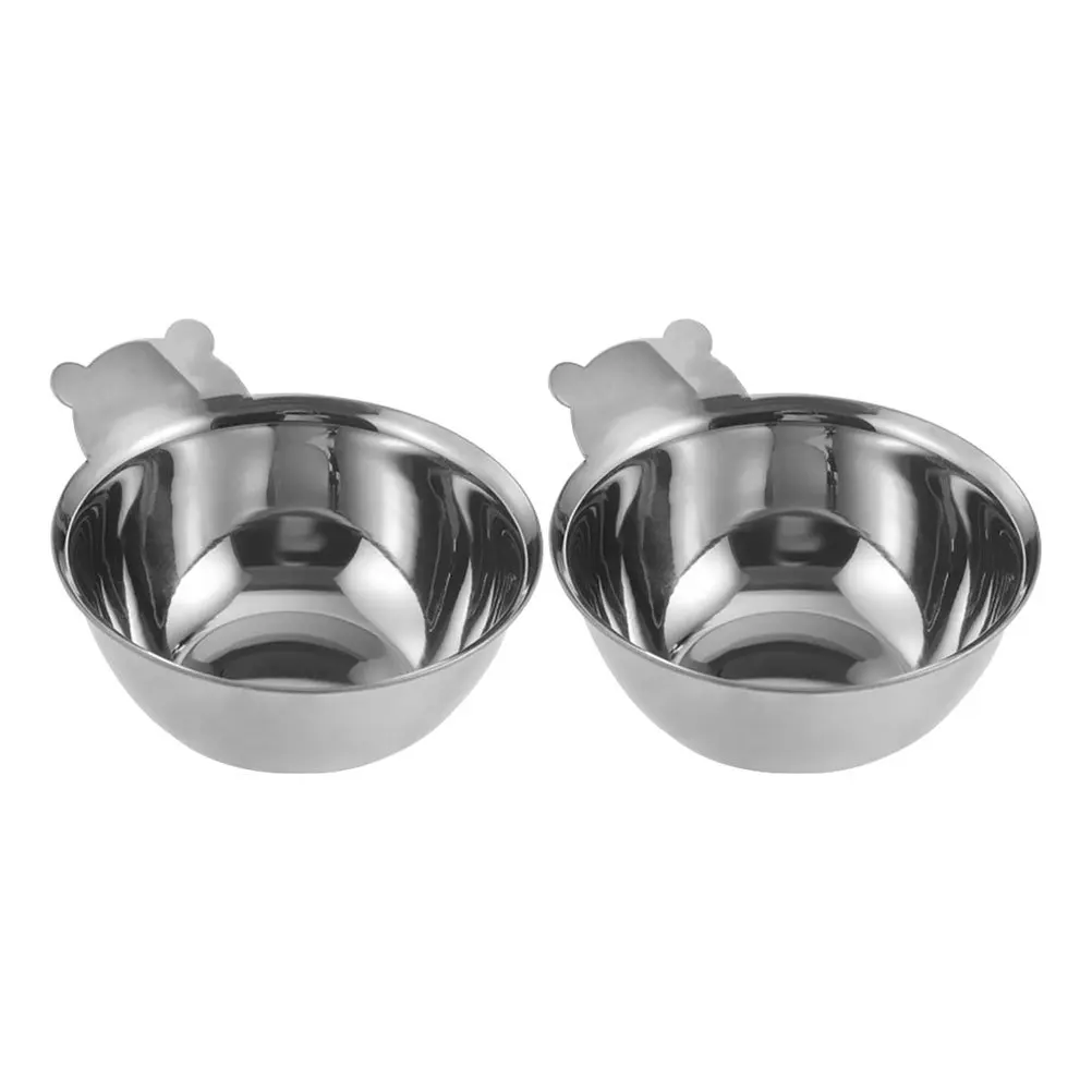 

2Pcs Stainless Steel Sauce Dish Multi-Function Spice Plate Decorative Seasoning Plate Household Seasoning Dish Home Accessory