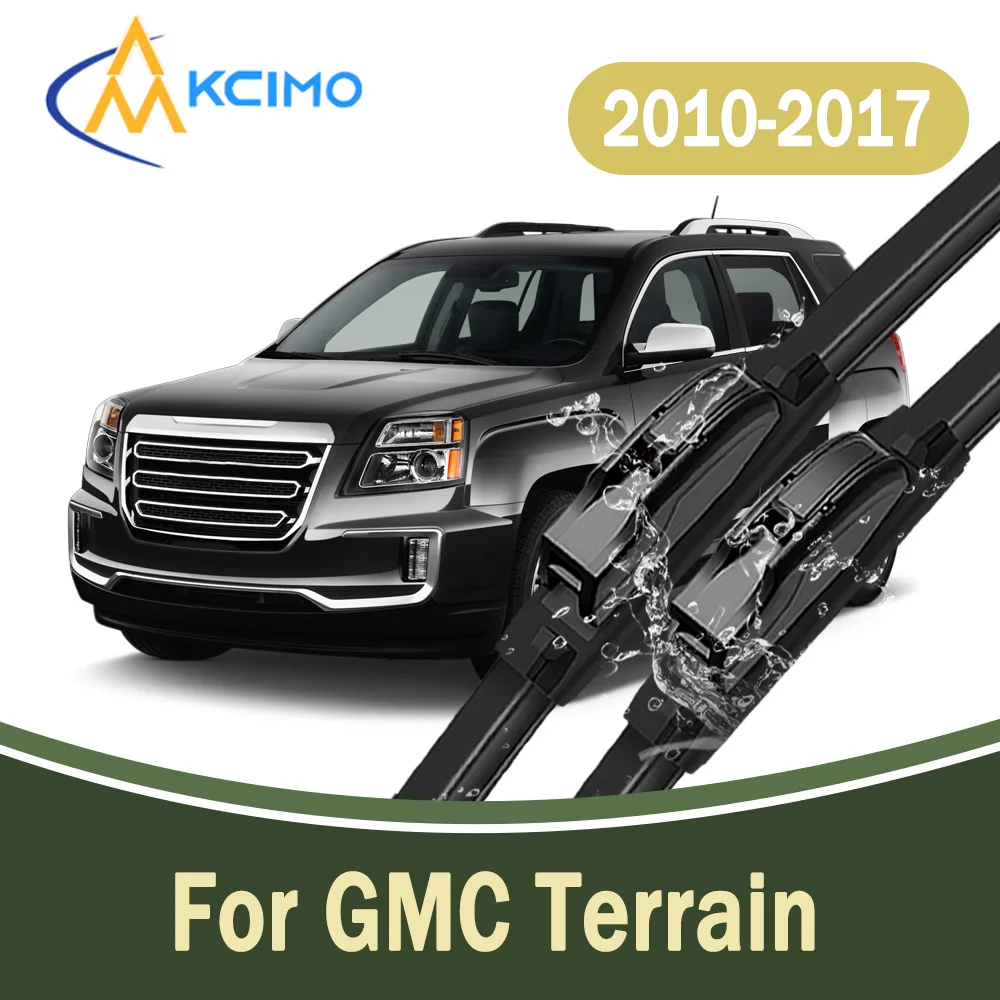 

Всепогодные щетки стеклоочистителя для GMC Terrain 2010-2017, высококачественные бесшумные сменные детали для лобового стекла, 2 шт.