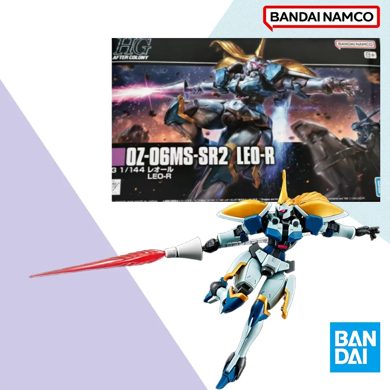 

Bandai In Stock HG 1/144 Original box OZ-06MS-SR2 LEO-R Aninm full Action Assembly Figure Model Toy Gifts for KIDS IN shock set