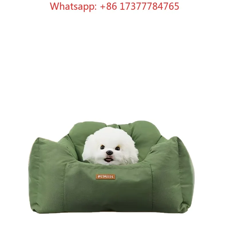 Car Seat for Small Pets  Seat for Dogs & Cats Travel Safety Bed for Cars