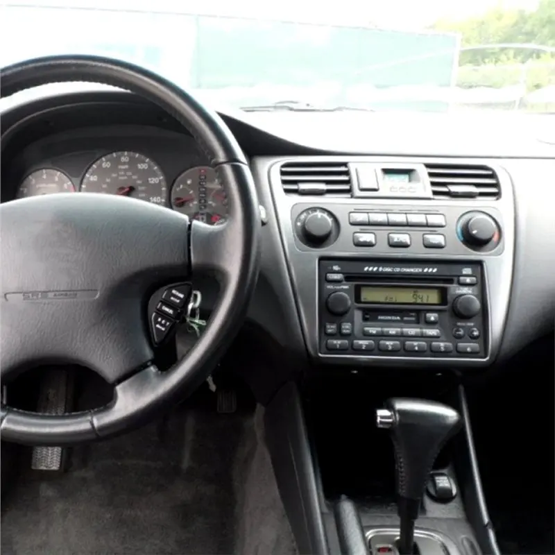 N26R-Center Dash AC Outlet Air Vent Panel For Honda Accord 2001 2002 Accessories 77250-S84-A010 view 4