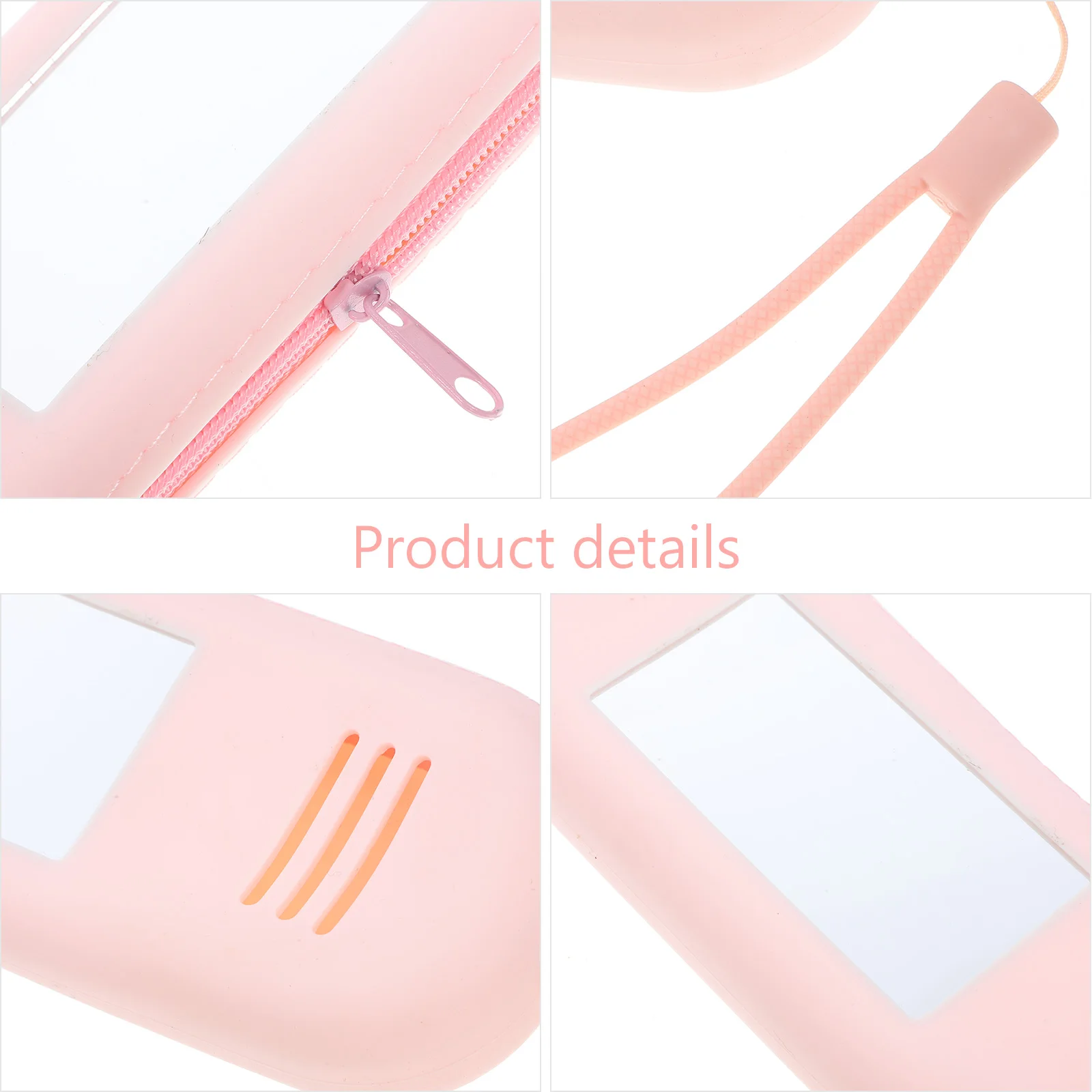 

Portable Makeup Brush Holder Storage Bag Lightweight Travel Organizer Case Foldable Compact Carry Lipstick