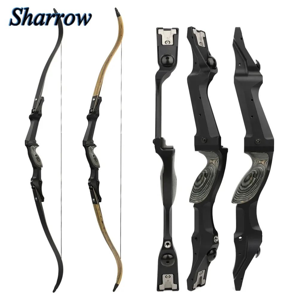 

Archery ILF American Takedown Hunting Bow 30-60lbs Recurve Bow with 17inch Bow Handle Right Hand for Arrows Shooting Accessories