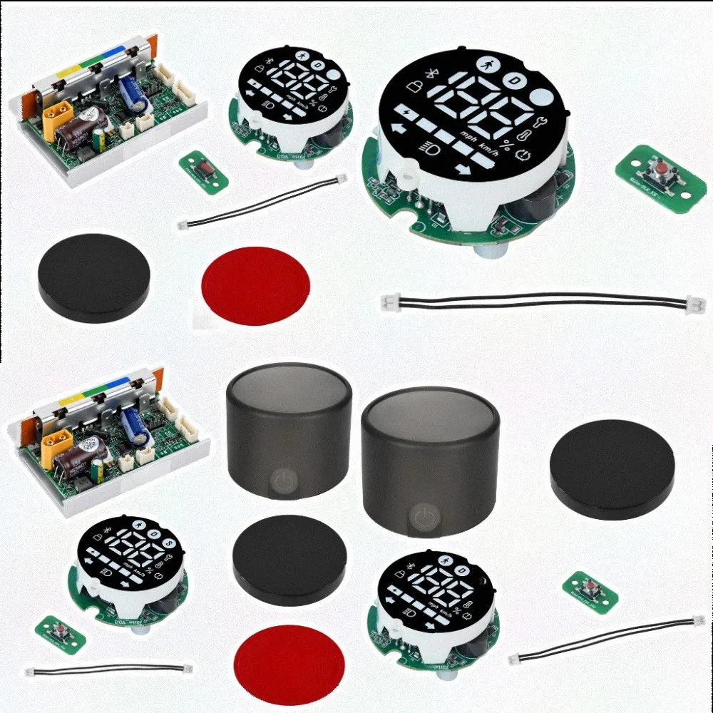 For For Xiaomi For For Elite Electric Scooter Controller Dashboard Wireless Circuit Board 36V 48V Dual Voltage Aluminum Alloy Wi
