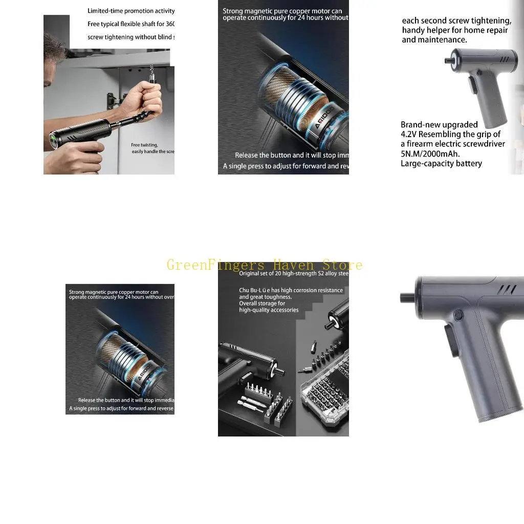 

F68D Эффективный небольшой набор инструментов для электрической дрели Study Миниатюрный набор электрических дрелей идеально для
