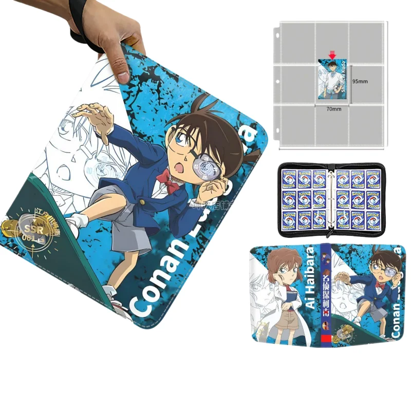 

Детектив Конан, новая коллекция карточных книг, фотоальбом, держатель для визитных карточек, переплет, детские игрушки, анимационные периферийные устройства, подарки
