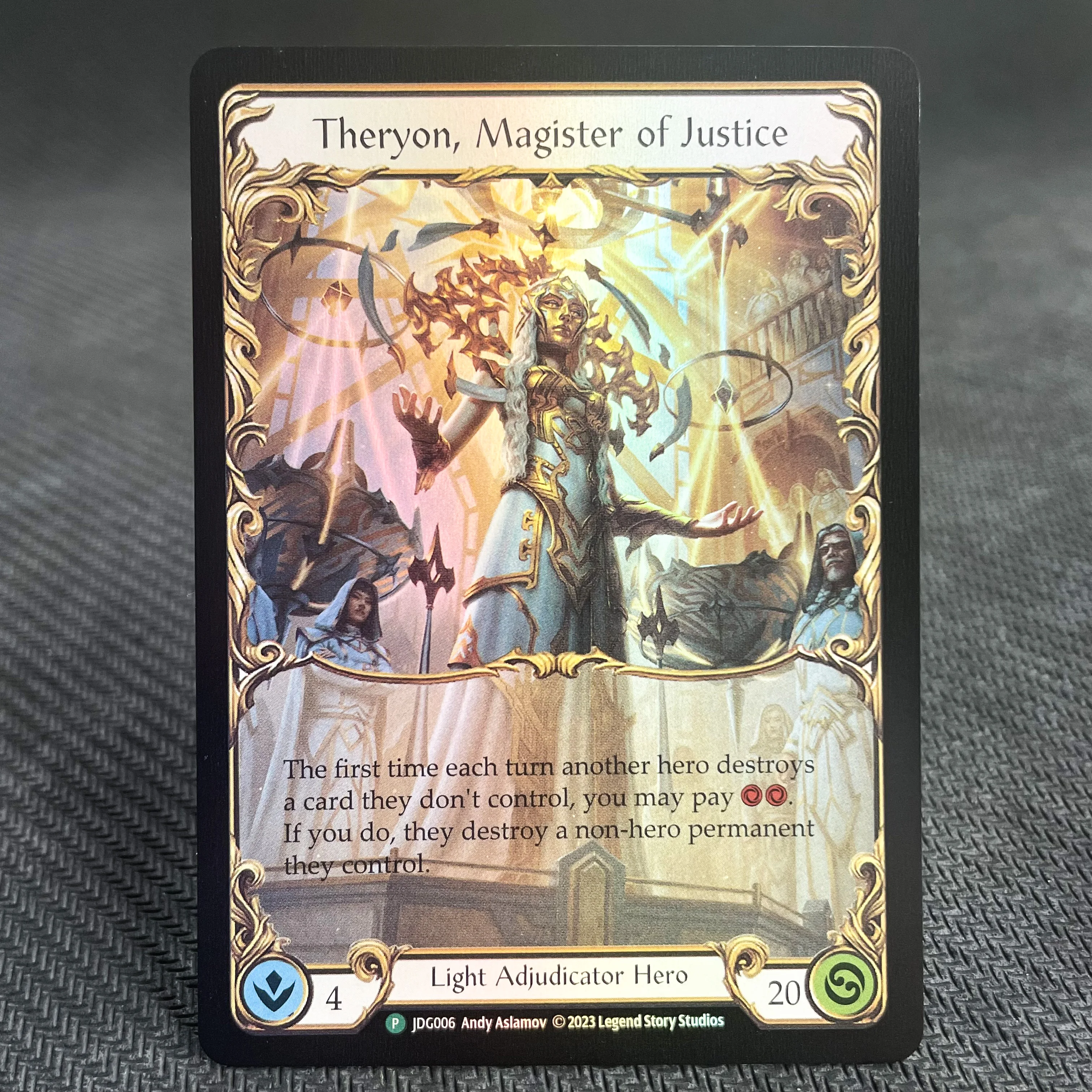 PROXY FOIL FAB Cards Dyadic Carapace Scowling Flesh Bag For