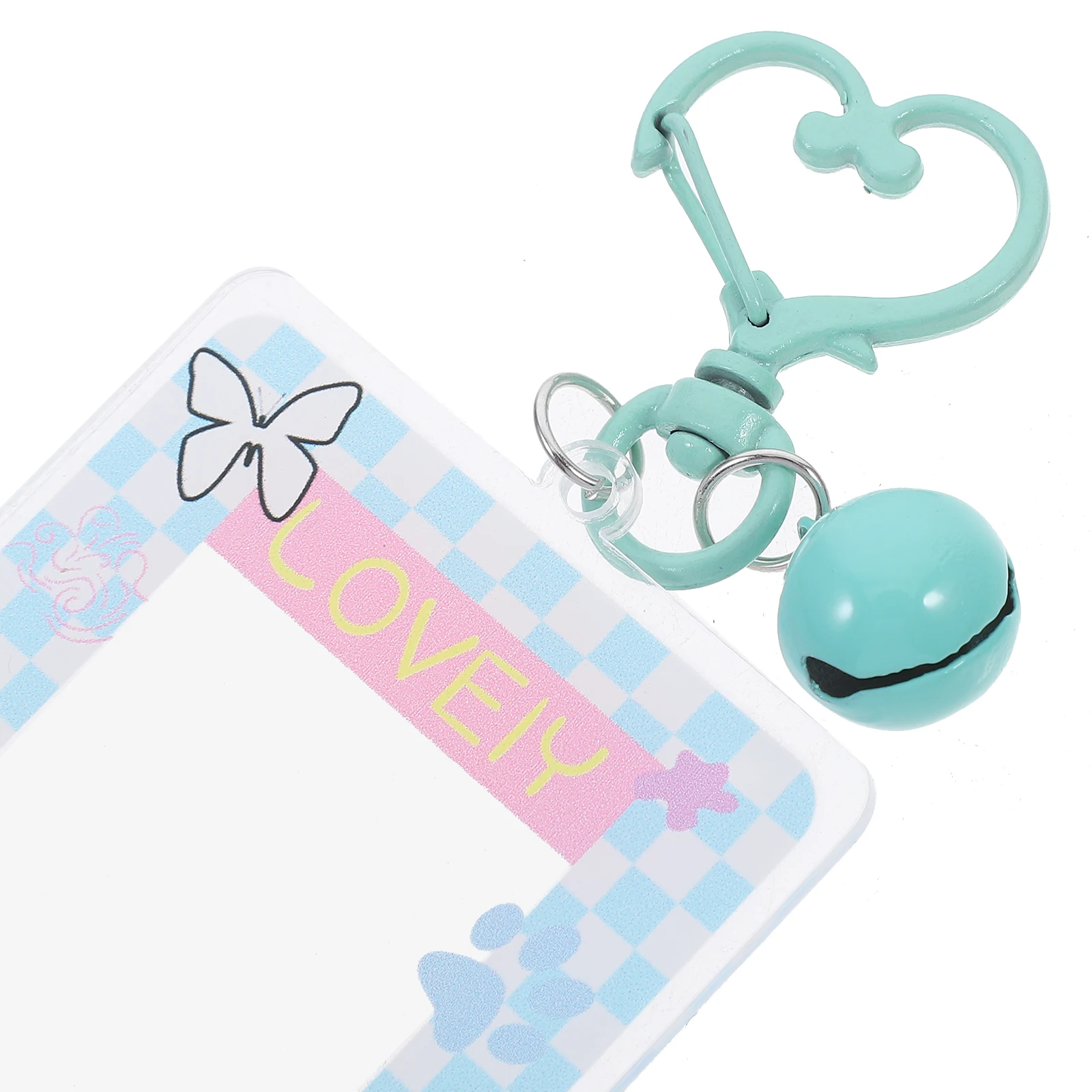 

5 Pcs Photo Frame Keychain Pendant Accessories Cute Pendants Hanging Decor Hand-made Rings Backpack Lovers